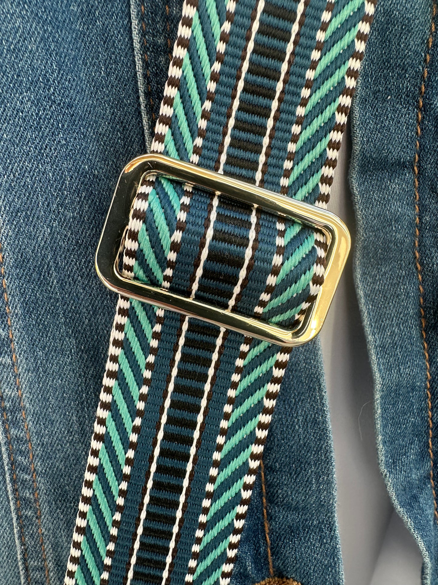 Blue Aries Crossbody