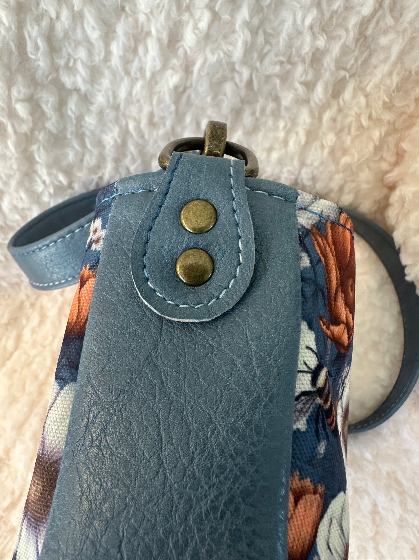 Bumble Bees and Flowers Aries Crossbody