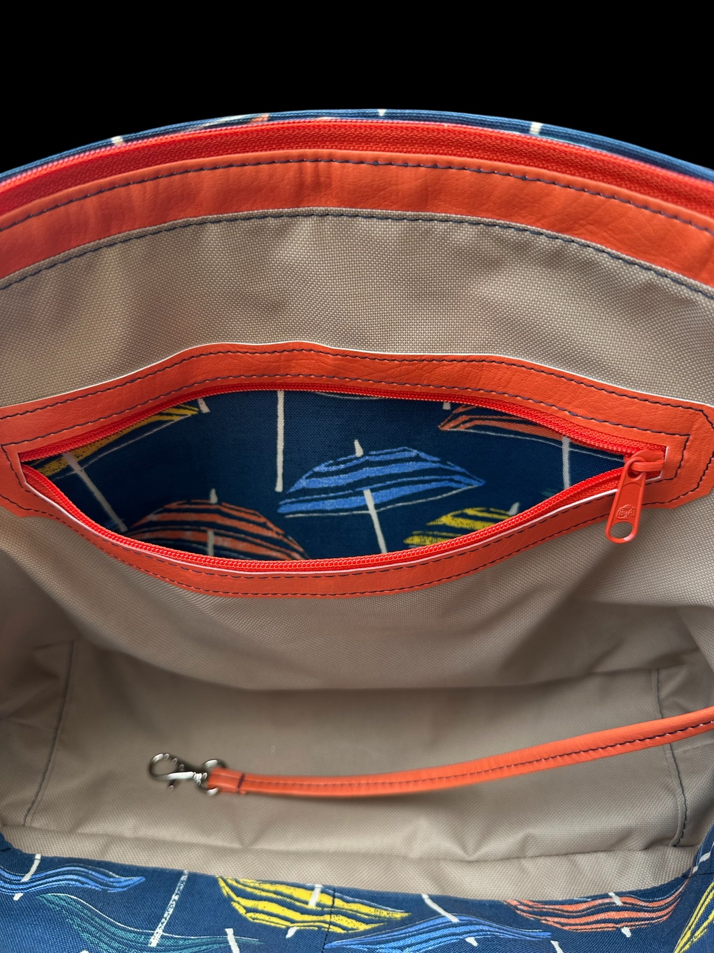 Beach Umbrella Tote Bag