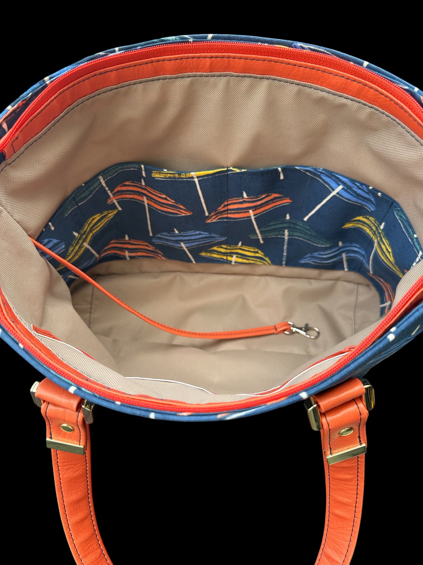 Beach Umbrella Tote Bag