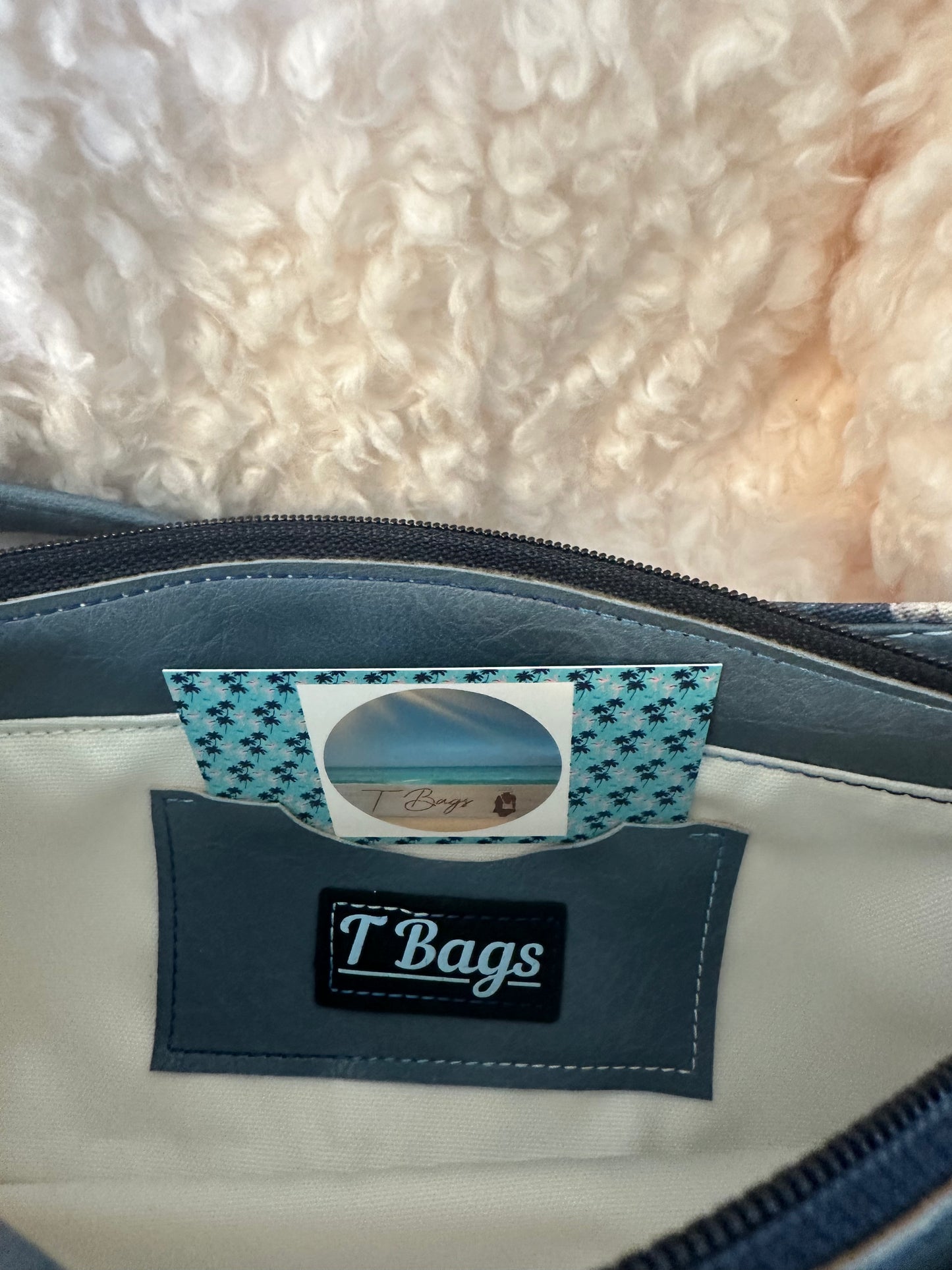 Blue Aries Crossbody