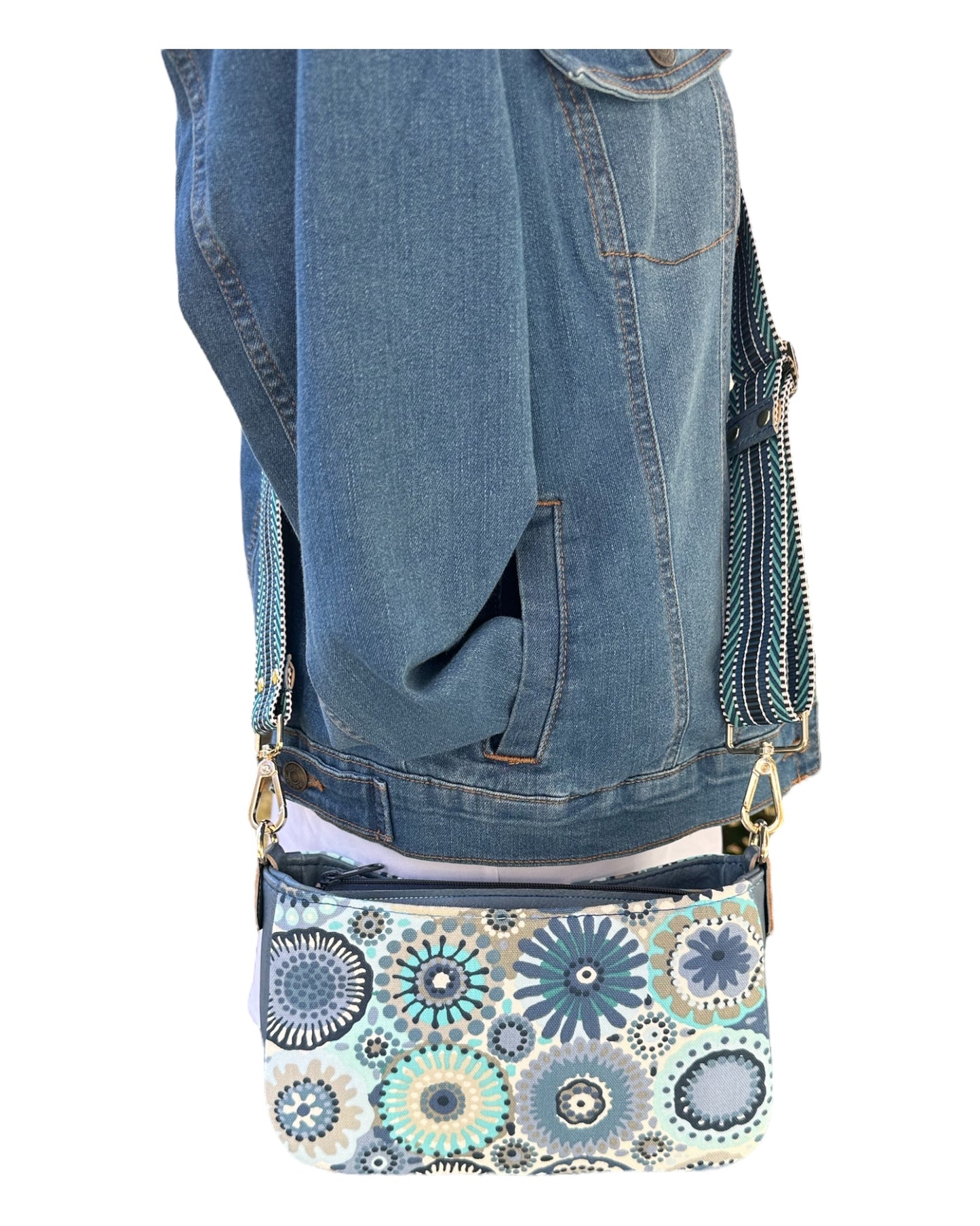 Blue Aries Crossbody